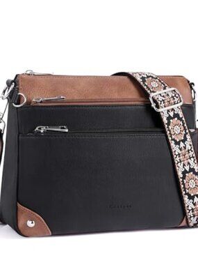 🆕 Crossbody Bags for Women Rfid Travel Crossbody Purses Leather